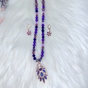 MARGARITAS JEWELRY Handmade necklace and earring set